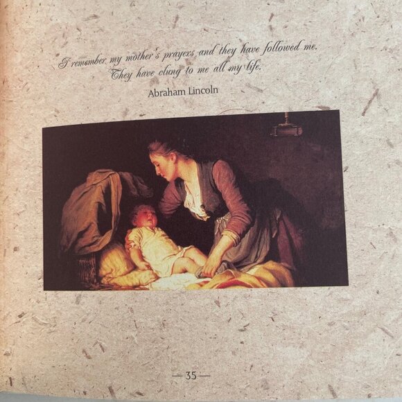 A Gift for Mother 6.5" x 6.5" Book of Poetry & Prose + Address Book Cream Sz OS - Picture 10 of 12